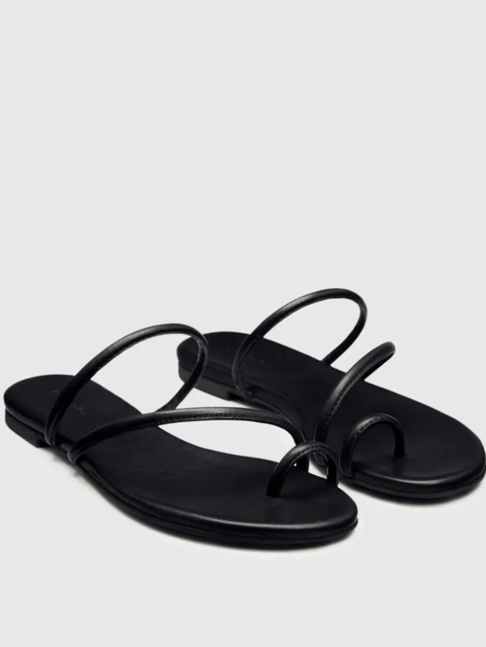 Reformation Ludo Toe Ring Strappy Flat Sandal - Picture 4 of 10